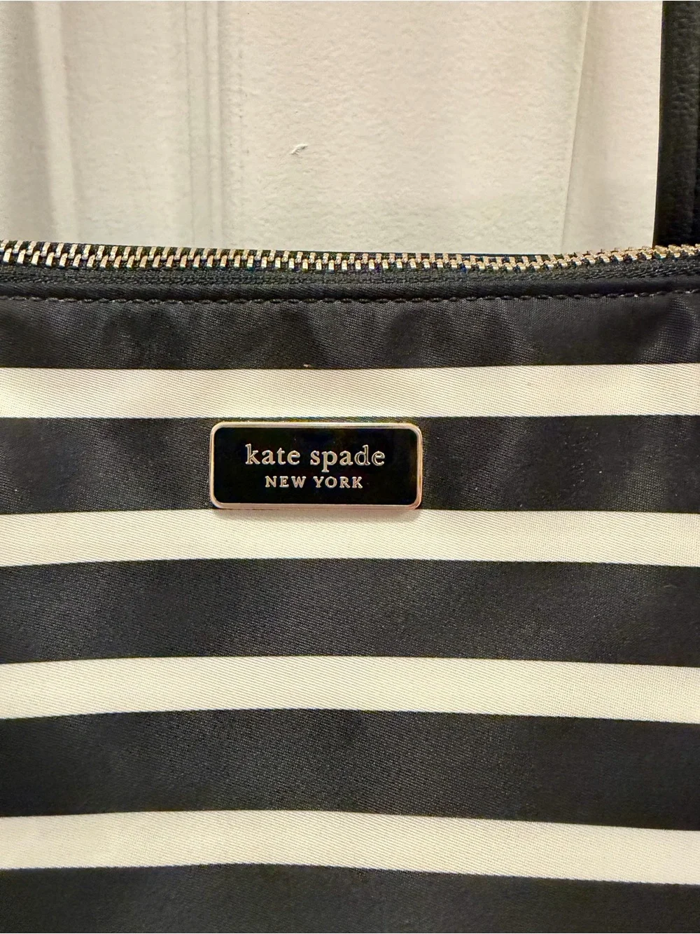 Kate Spade Hayden Sailing Stripe Nylon Tote Bag